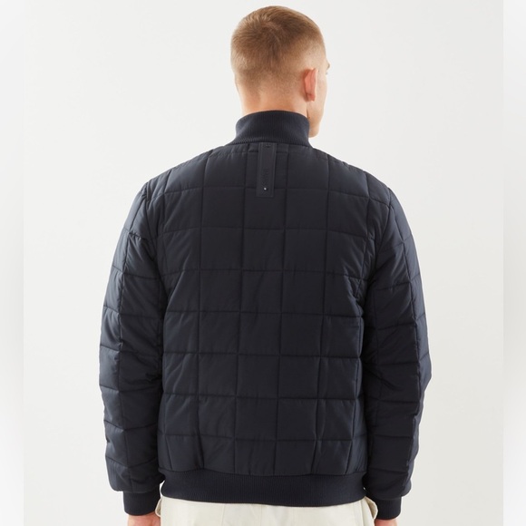 RAINS Liner High Neck Jacket Black NWT - Picture 3 of 16